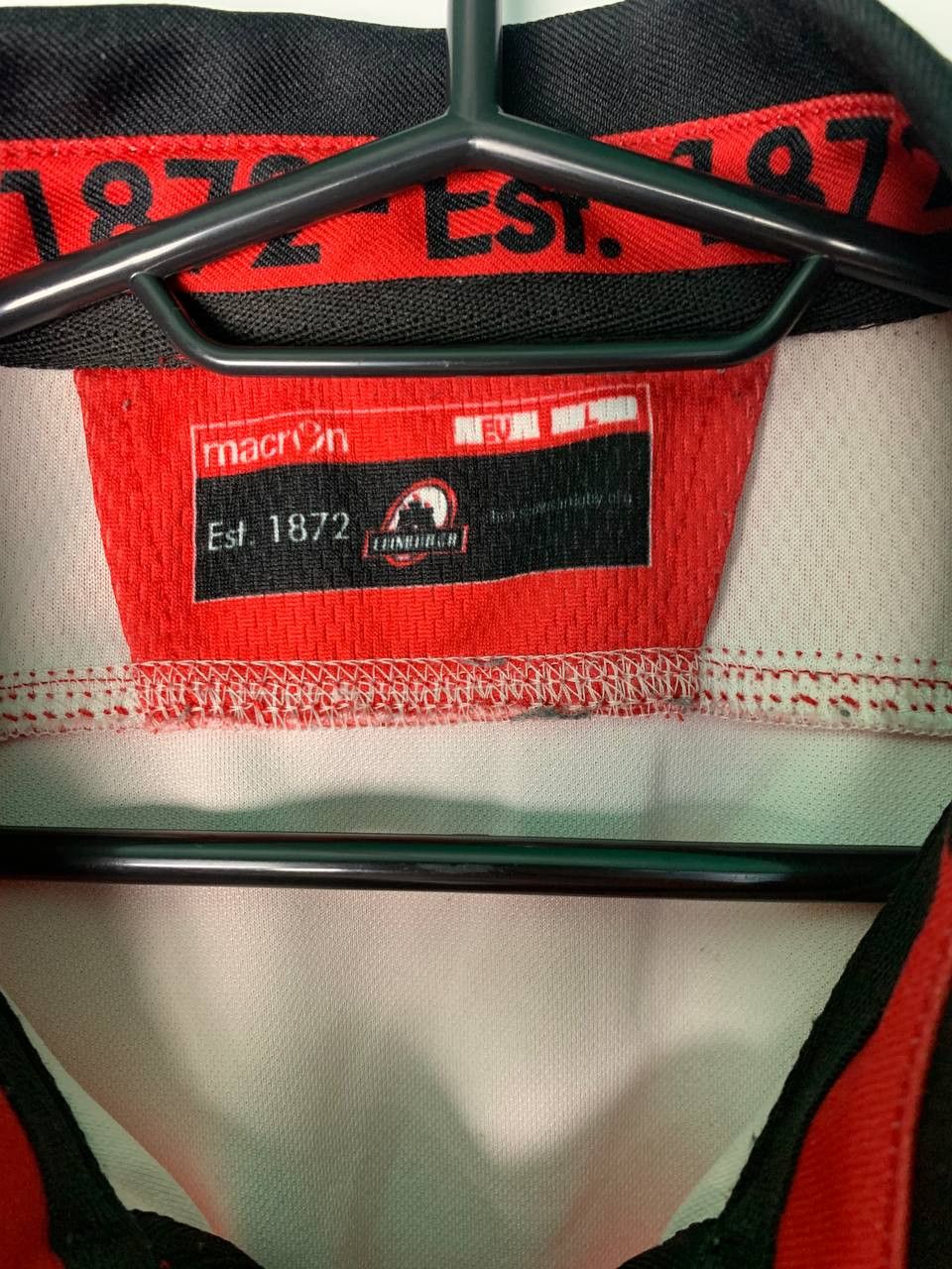 Vintage Edinburgh Rugby Away Shirt 2016/2017 - Macron Size US L / EU 52-54 / 3 - 3 Thumbnail