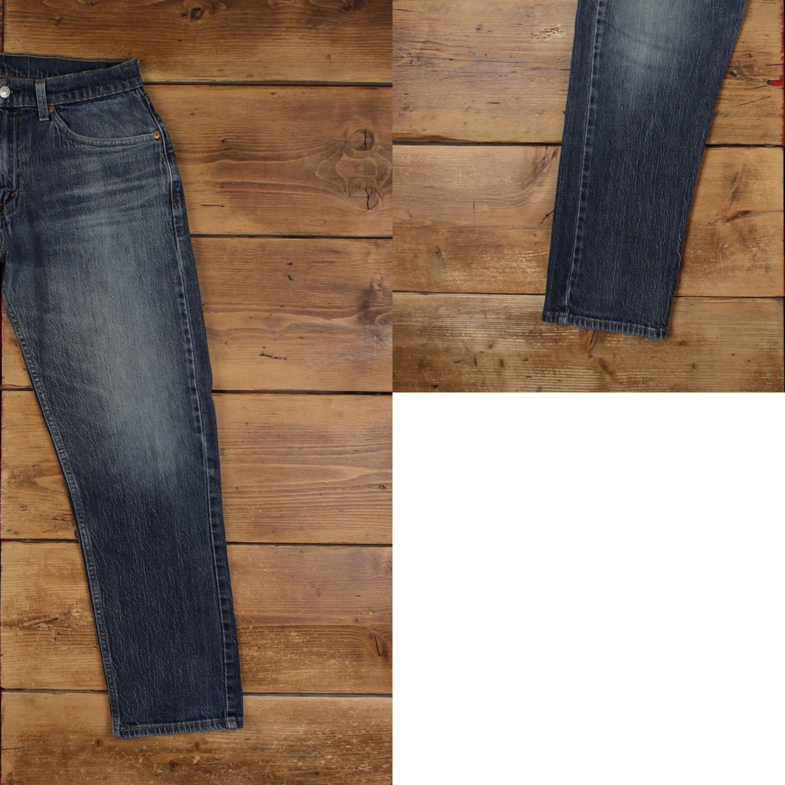 Denime VINTAGE Levis 505 Jeans 31x30 Blue Regular Straight Stonewash Red Tab Denim Jeans 5-Pocket Mens Size US 31 - 8 Thumbnail