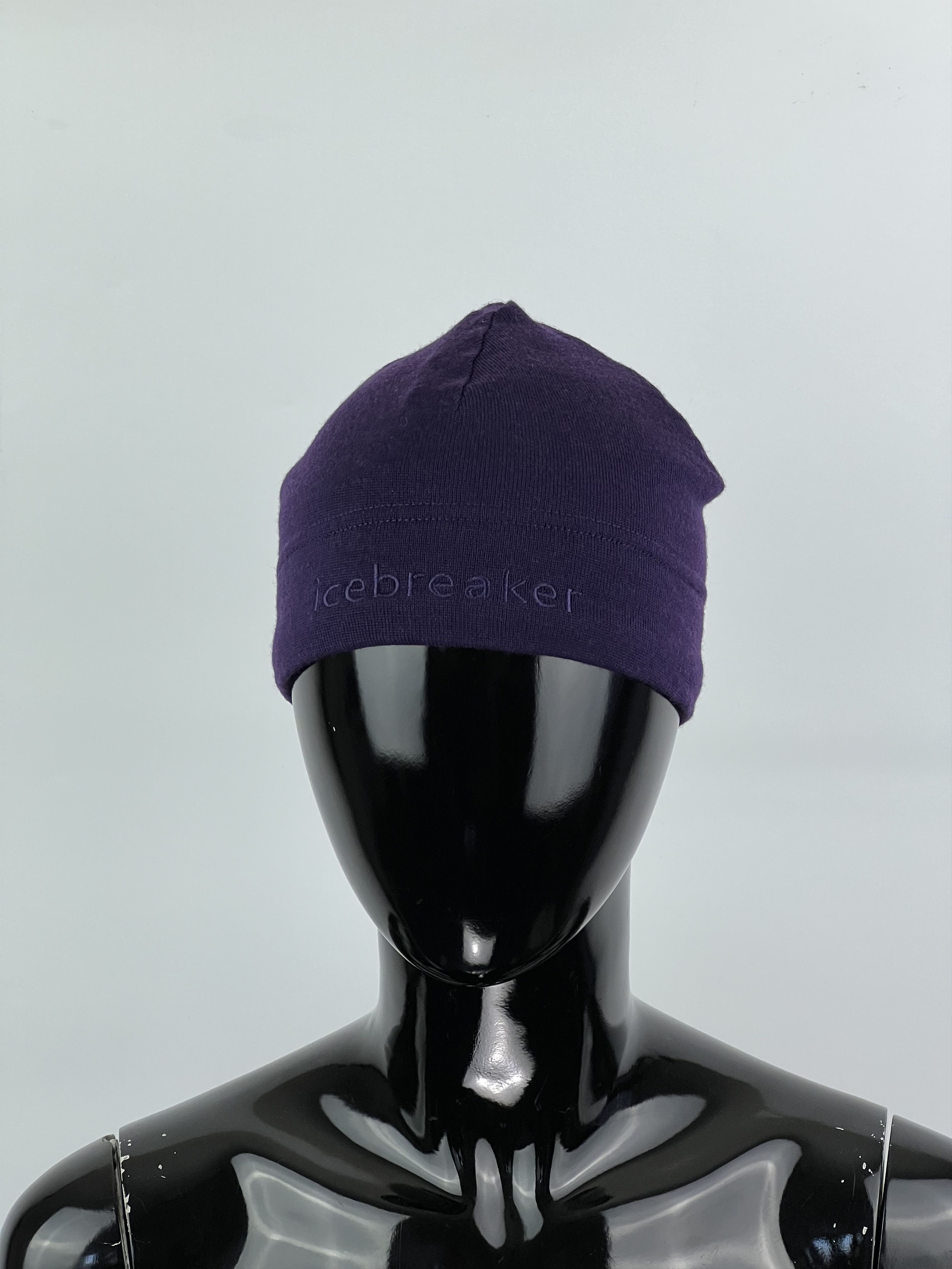 Icebreaker Icebreaker Women's Purple Wool Beanie Hat One Size Size ONE SIZE - 1 Thumbnail