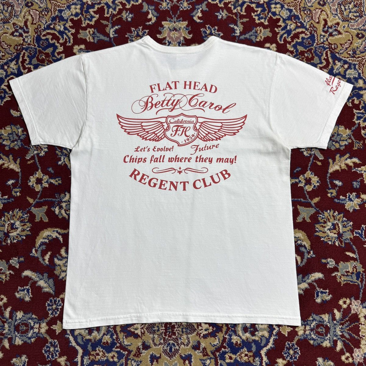 The Flat Head The Flat Head Regent Club Betty Carol Denim Brand Size US M / EU 48-50 / 2 - 3 Thumbnail