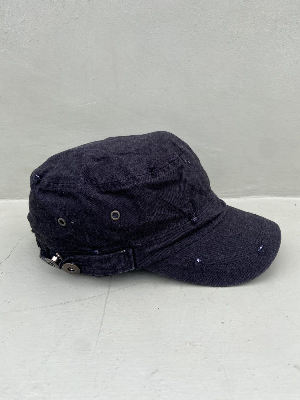 If Six Was Nine 2000s ace caps patrol hat studded with iron buttons Size ONE SIZE - 5 Thumbnail