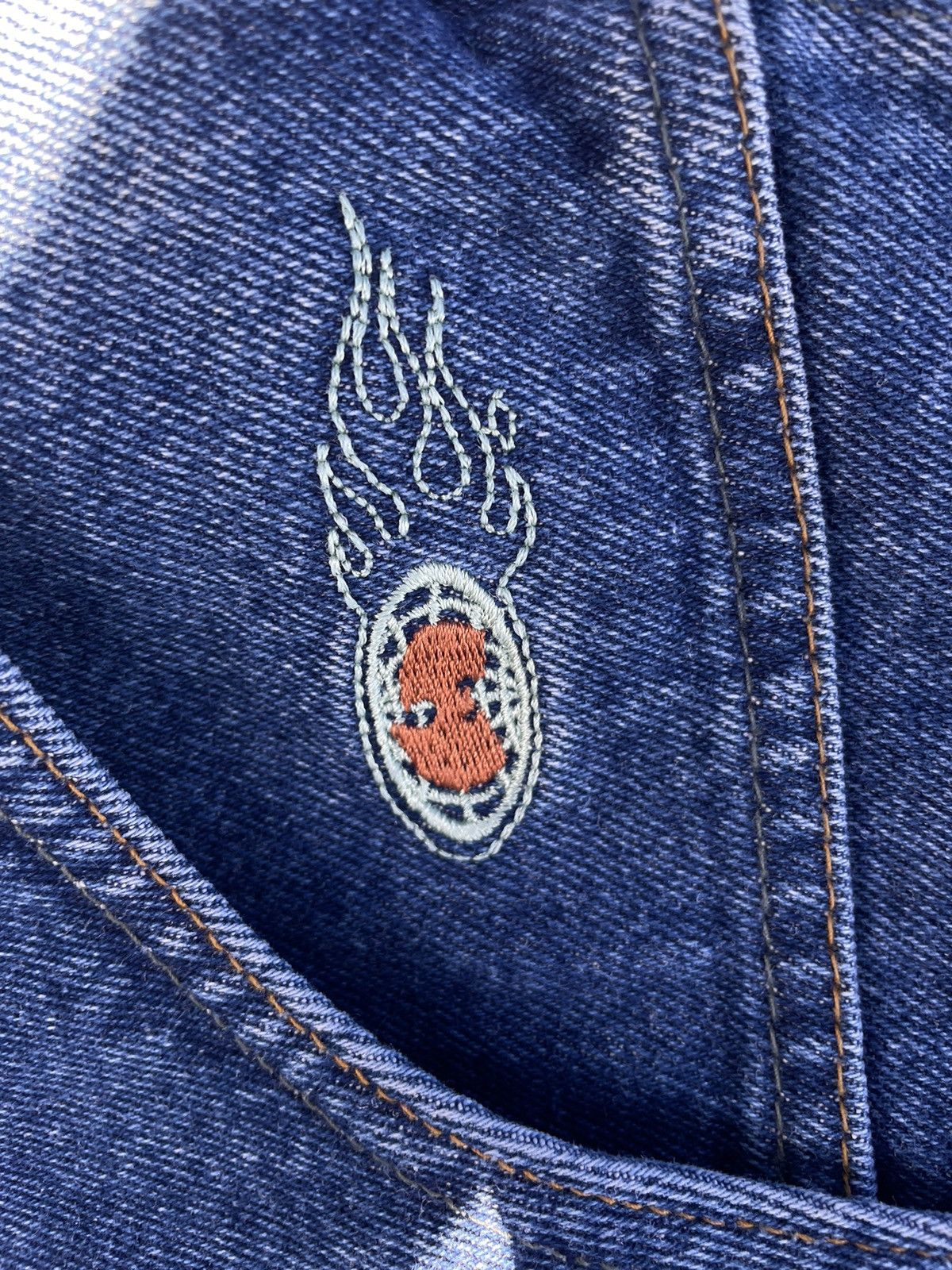 JNCO × Wu-Tang Clan Vintage Wu wear Jeans Size US 34 / EU 50 - 3 Thumbnail