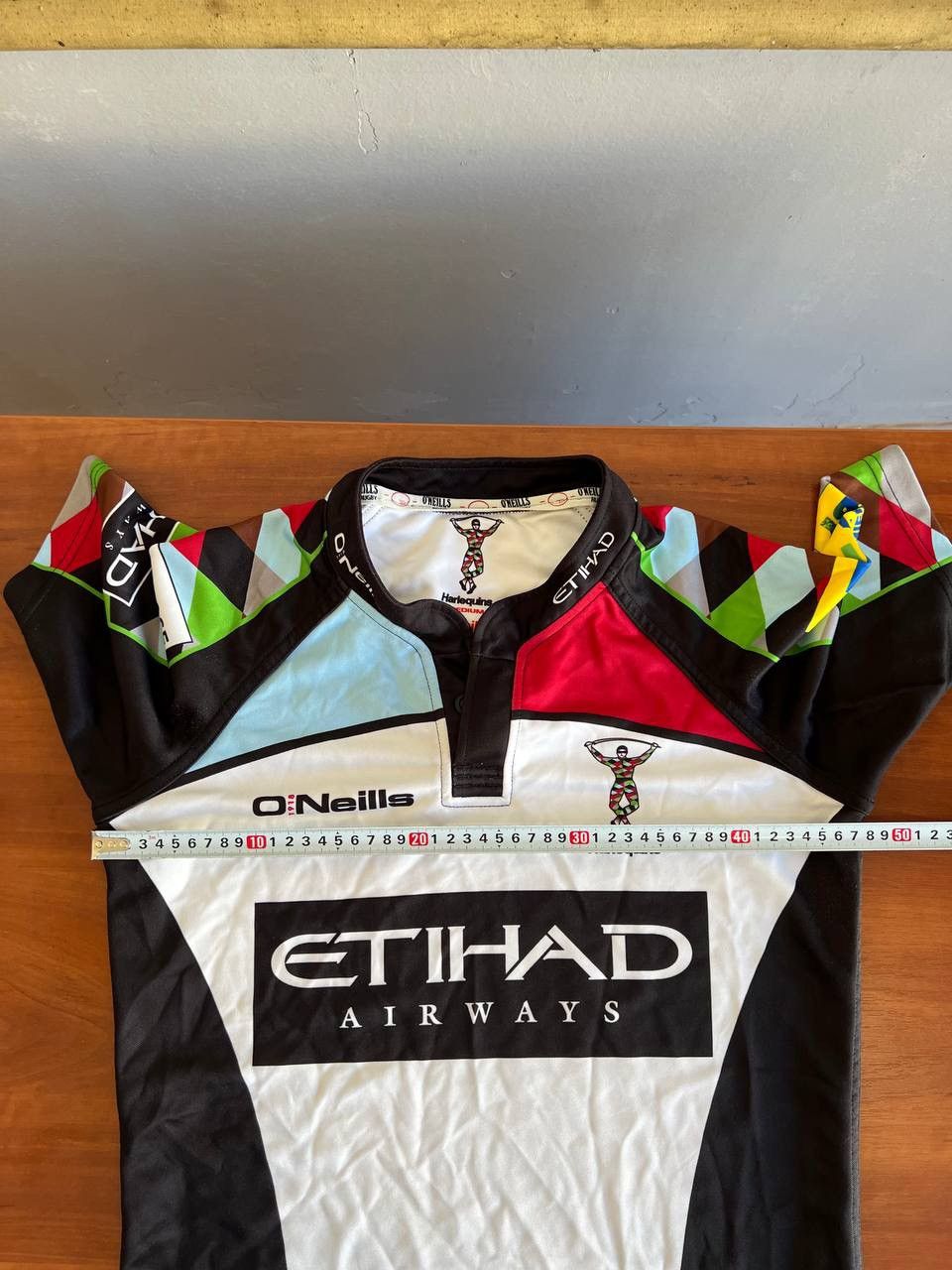 O'Neills 2012/13 HARLEQUINS PLAYER ISSUED AWAY RUGBY SHIRT JERSEY SzM Size US M / EU 48-50 / 2 - 20 Thumbnail