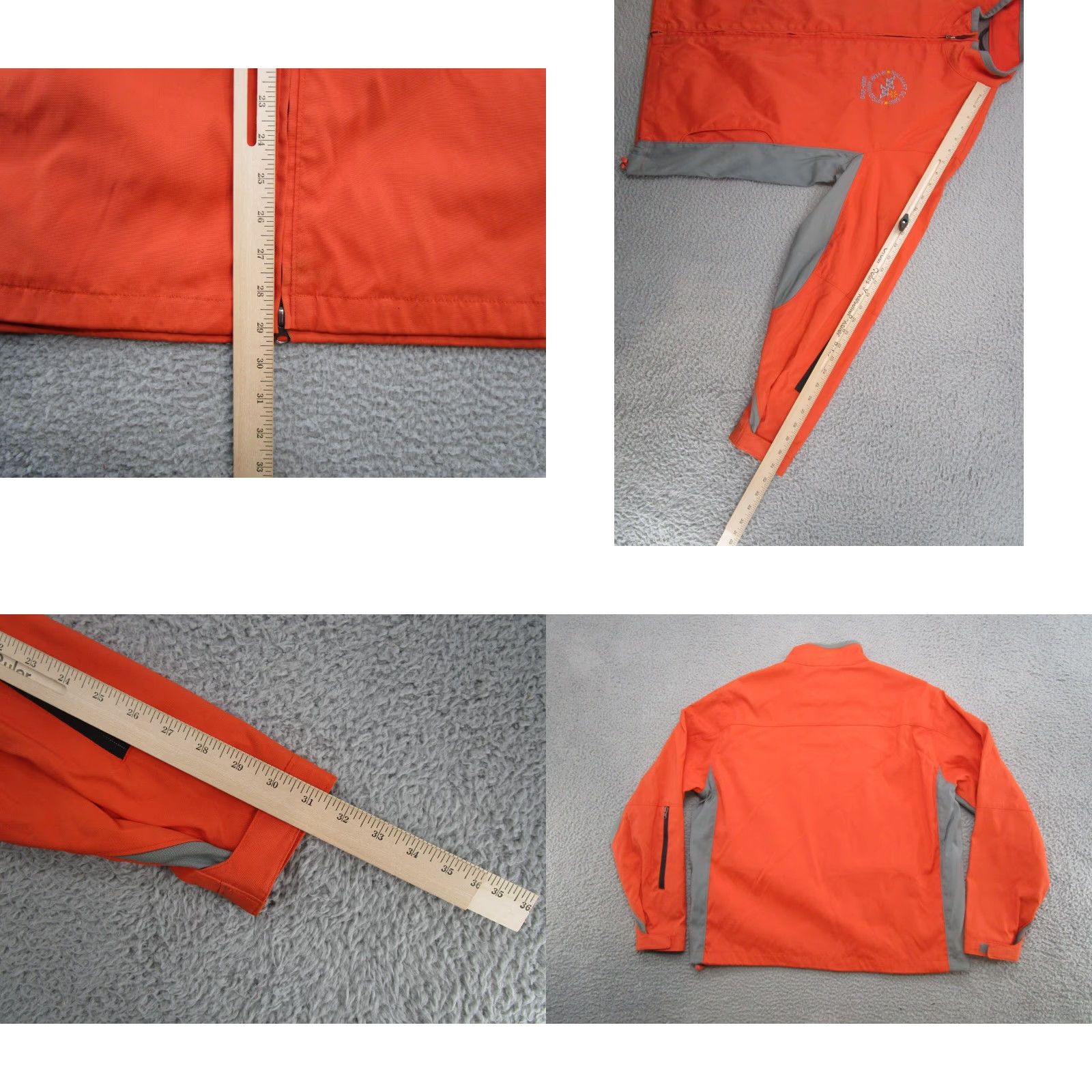 Port Authority Walmart Distribution Center Orange Zip 10 Year Anniversary Jacket Men's L Port Authority Softshell Jacket Full Zip Orange 10 Year Anniversary Mens L Size US L / EU 52-54 / 3 - 8 Thumbnail
