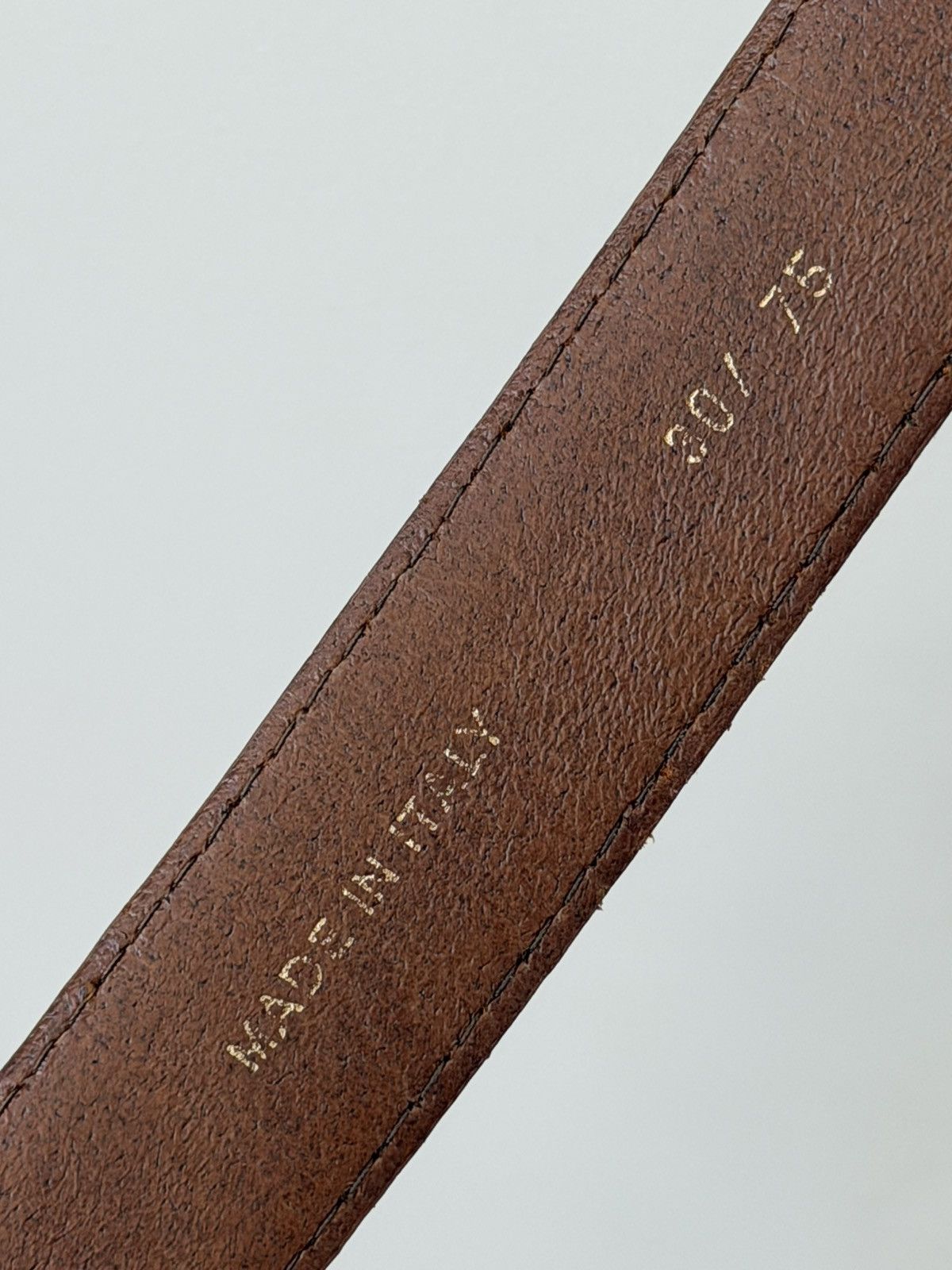 Other Wall + Water Italian leather belt Size 30 - 4 Thumbnail