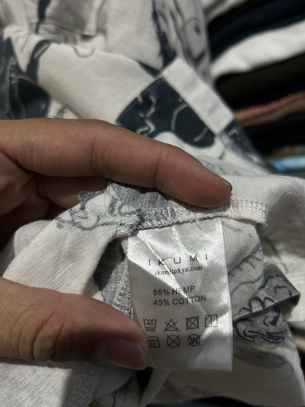Japanese Brand Japanese Brand Ikumi short shirt devil Size US XXL / EU 58 / 5 - 6 Thumbnail
