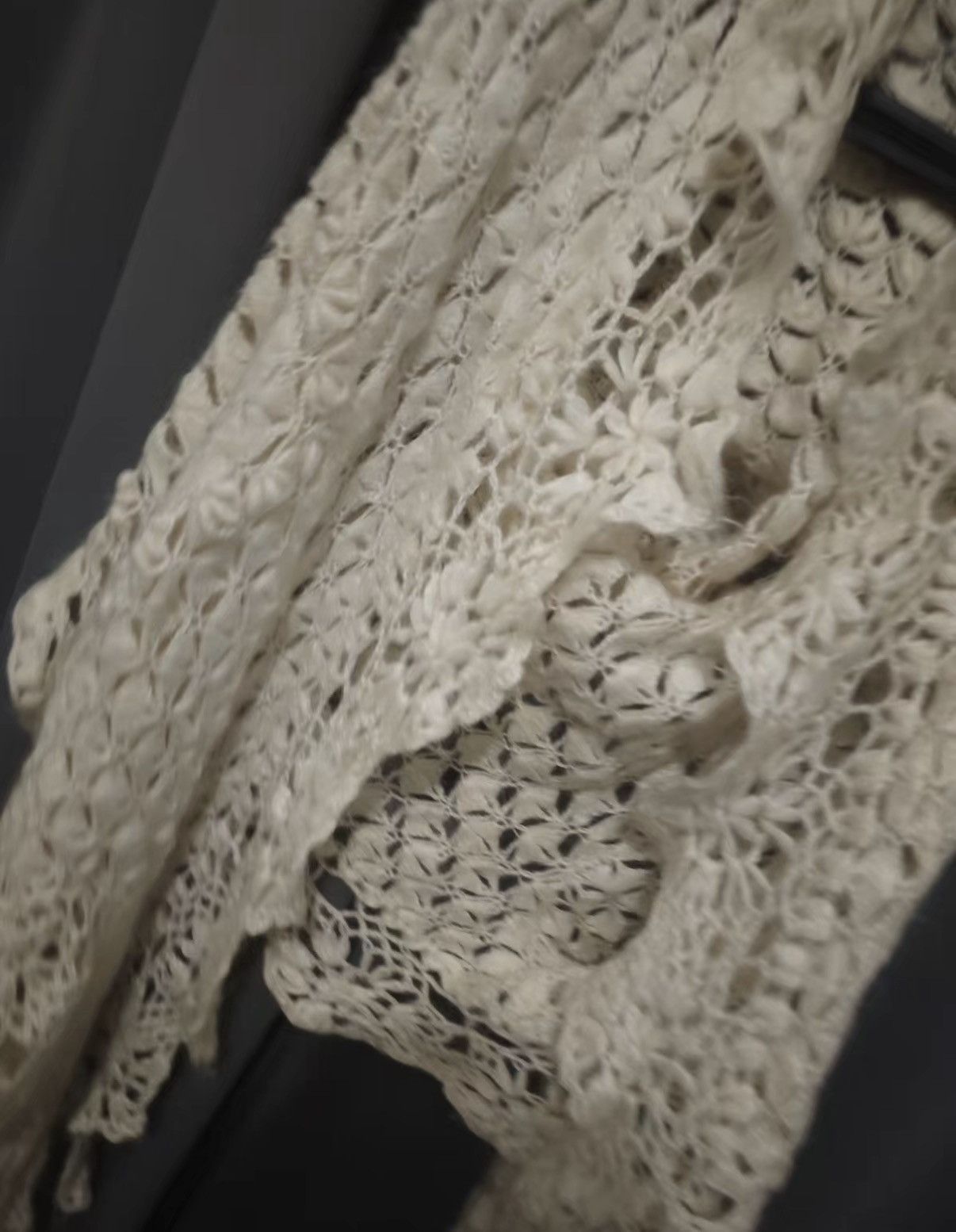 Comme des Garcons Comme des Garçons CDG Knit Shawl Cardigan Size ONE SIZE - 6 Thumbnail
