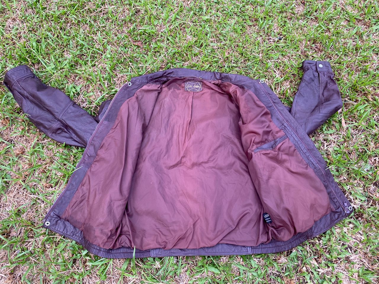 Leather VINTAGE ECHT LEDER PEANUT BROWN LEATHER JACKET Size US M / EU 48-50 / 2 - 5 Thumbnail