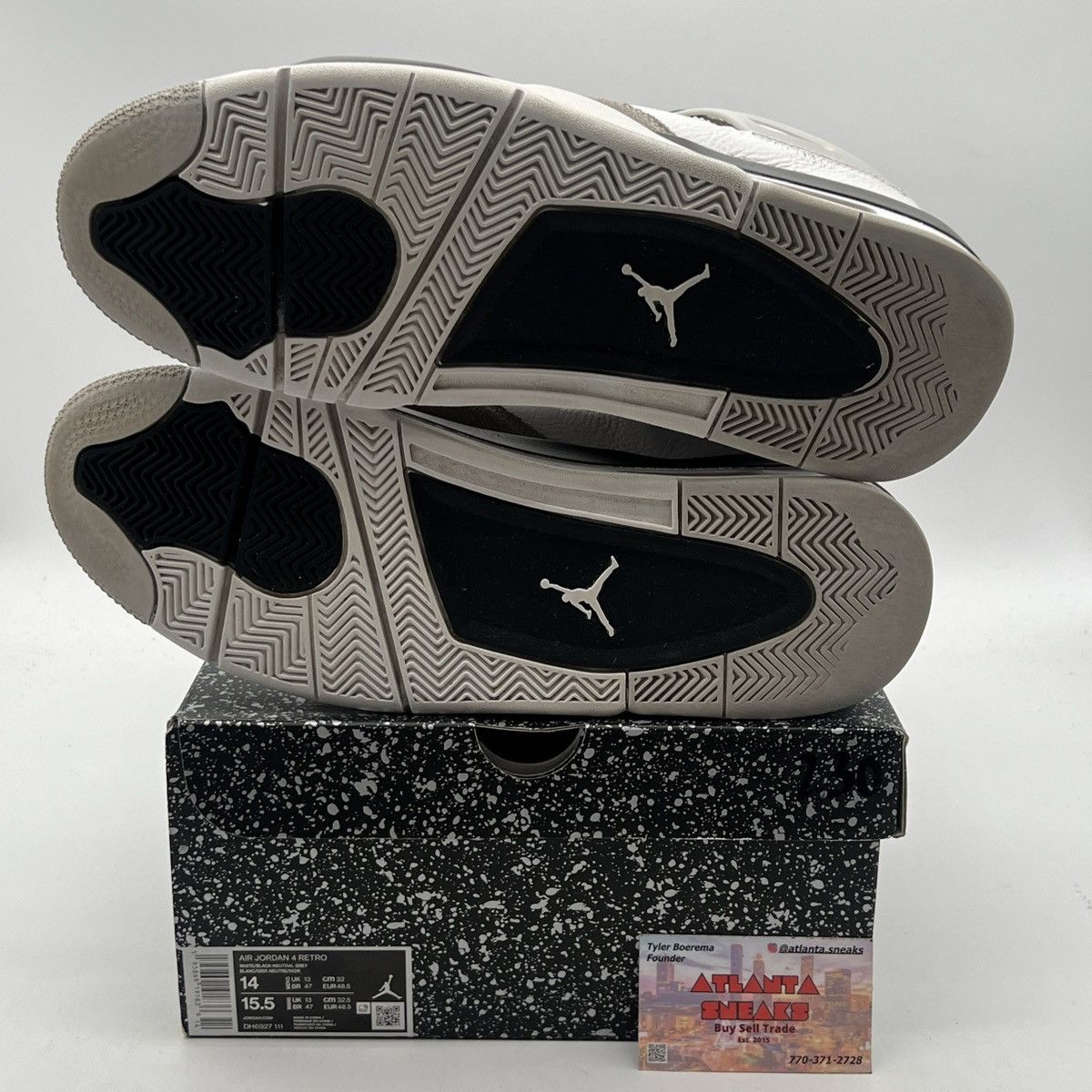 Jordan Brand Air Jordan 4 military black Size US 14 / EU 47 - 8 Thumbnail