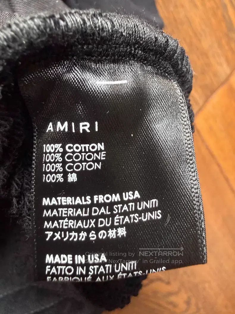 Amiri Amiri Black bermuda shorts Size US 32 / EU 48 - 5 Thumbnail