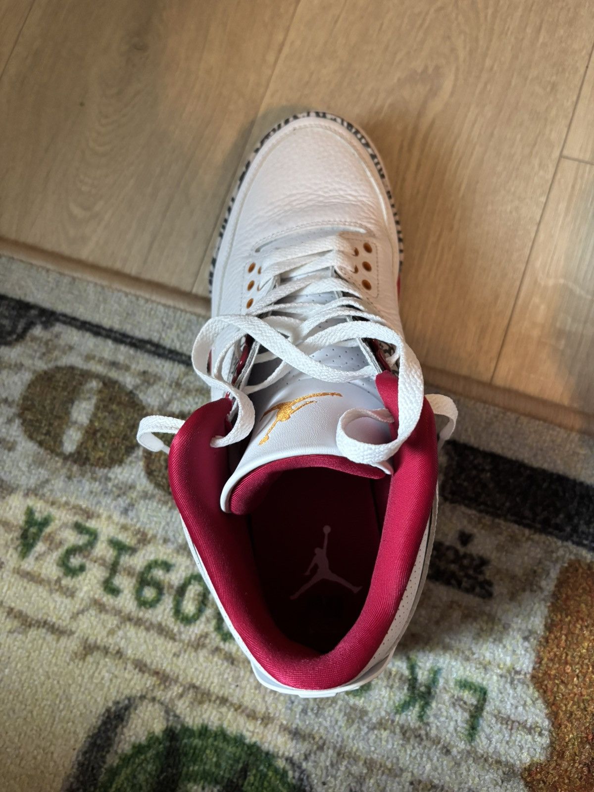 Jordan Brand Jordan 3 Cardinal Red Size US 10.5 / EU 43-44 - 6 Thumbnail