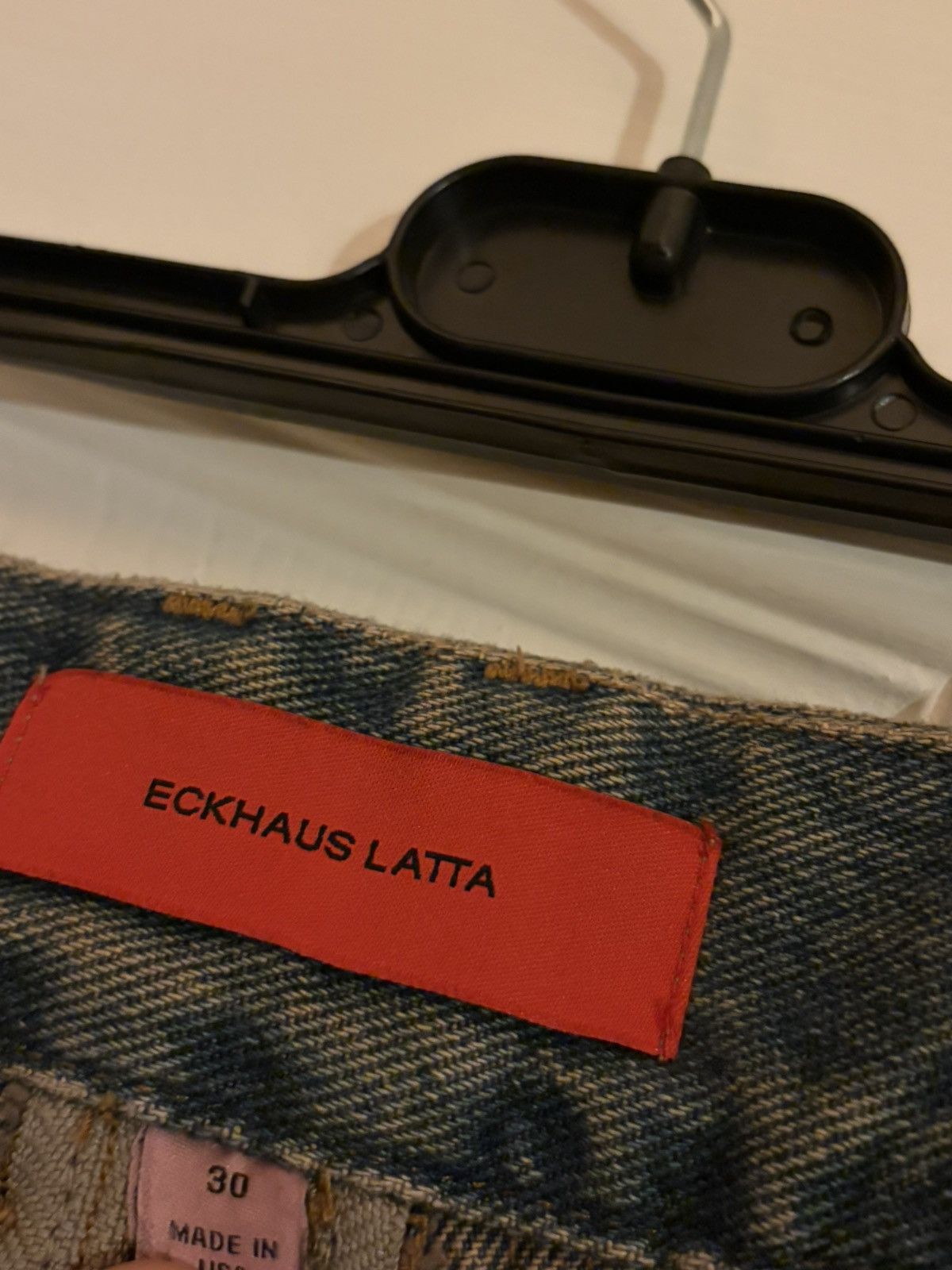 Eckhaus Latta Eckhaus latta denim jeans zip Size US 30 / EU 46 - 6 Thumbnail