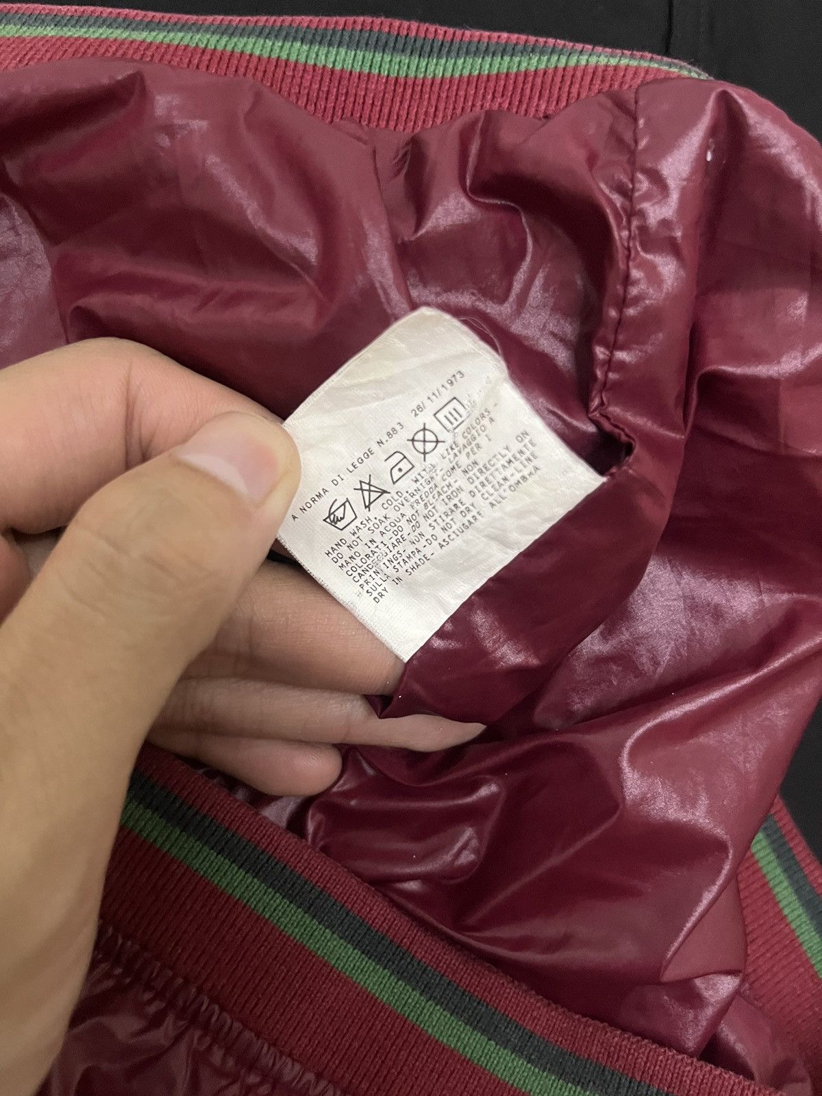 Dirk Bikkembergs Dirk Bikkembergs Burgundy Bomber Jacket Size US M / EU 48-50 / 2 - 6 Thumbnail