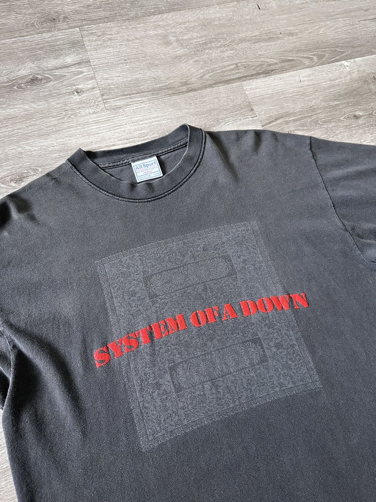 image of Band Tees x Vintage 2000S System Of A Down T Shirt in Black, Men's (Size Large)