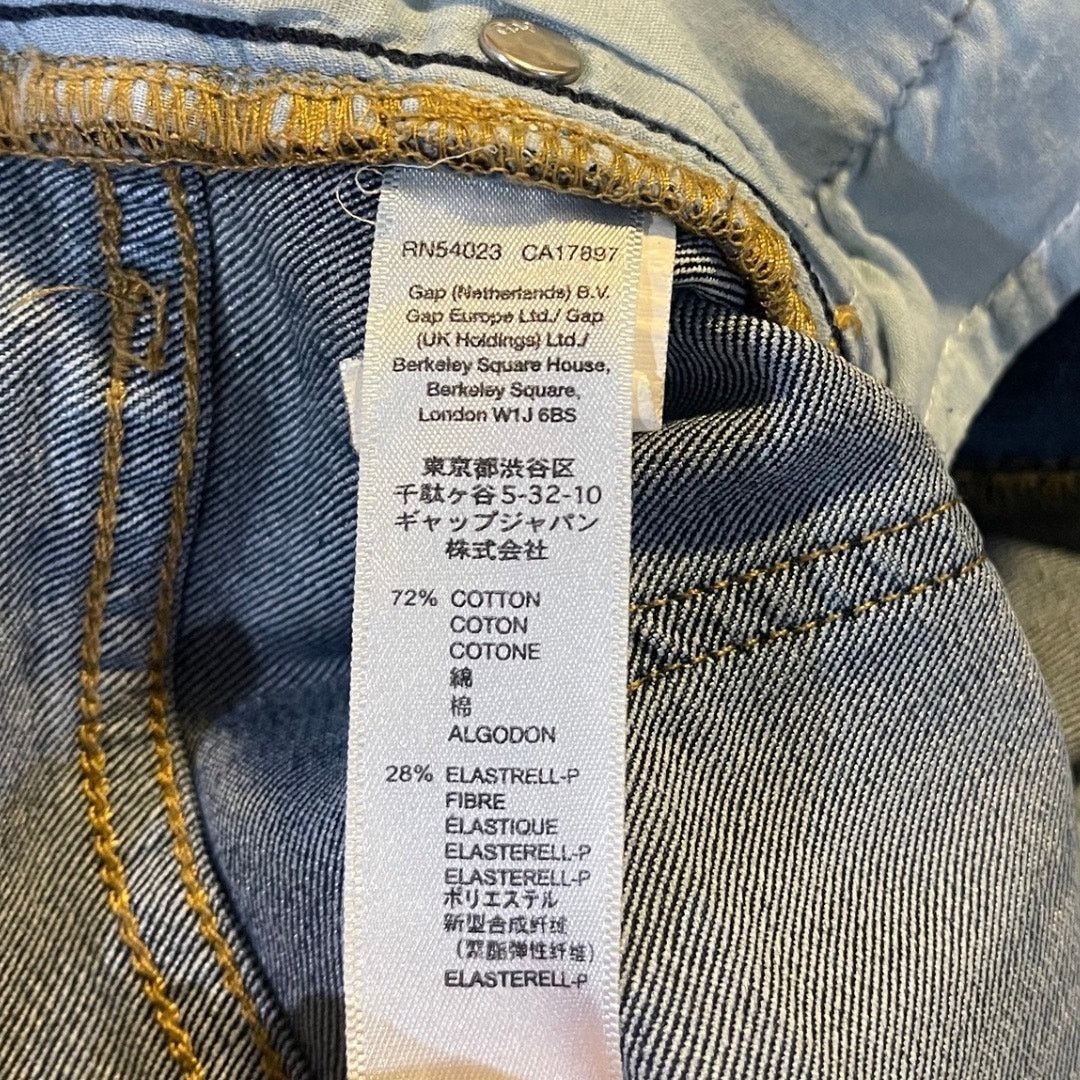 Gap Women Real Straight Leg Fit Jeans Plus 12 Denim Streetwear Size 38" / US 16 / IT 52 - 4 Thumbnail