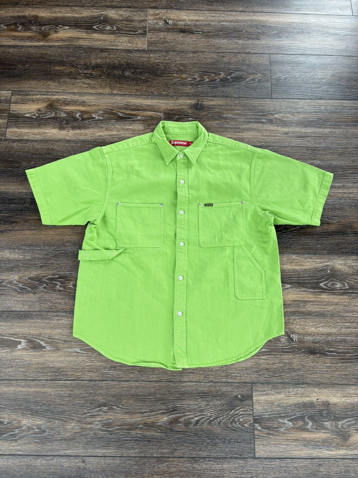 Supreme Loose Fit S/S Denim Painter Shirt SS25