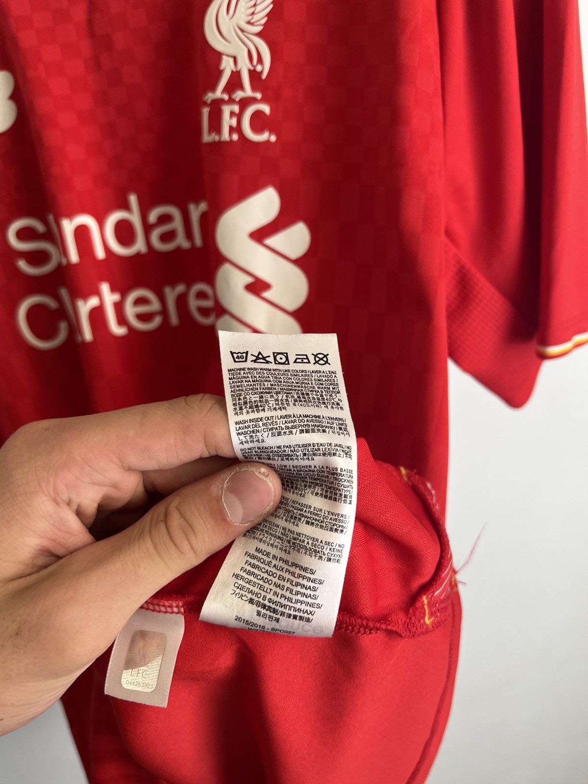 New Balance New balance Liverpool jersey 2016 Size US M / EU 48-50 / 2 - 6 Thumbnail