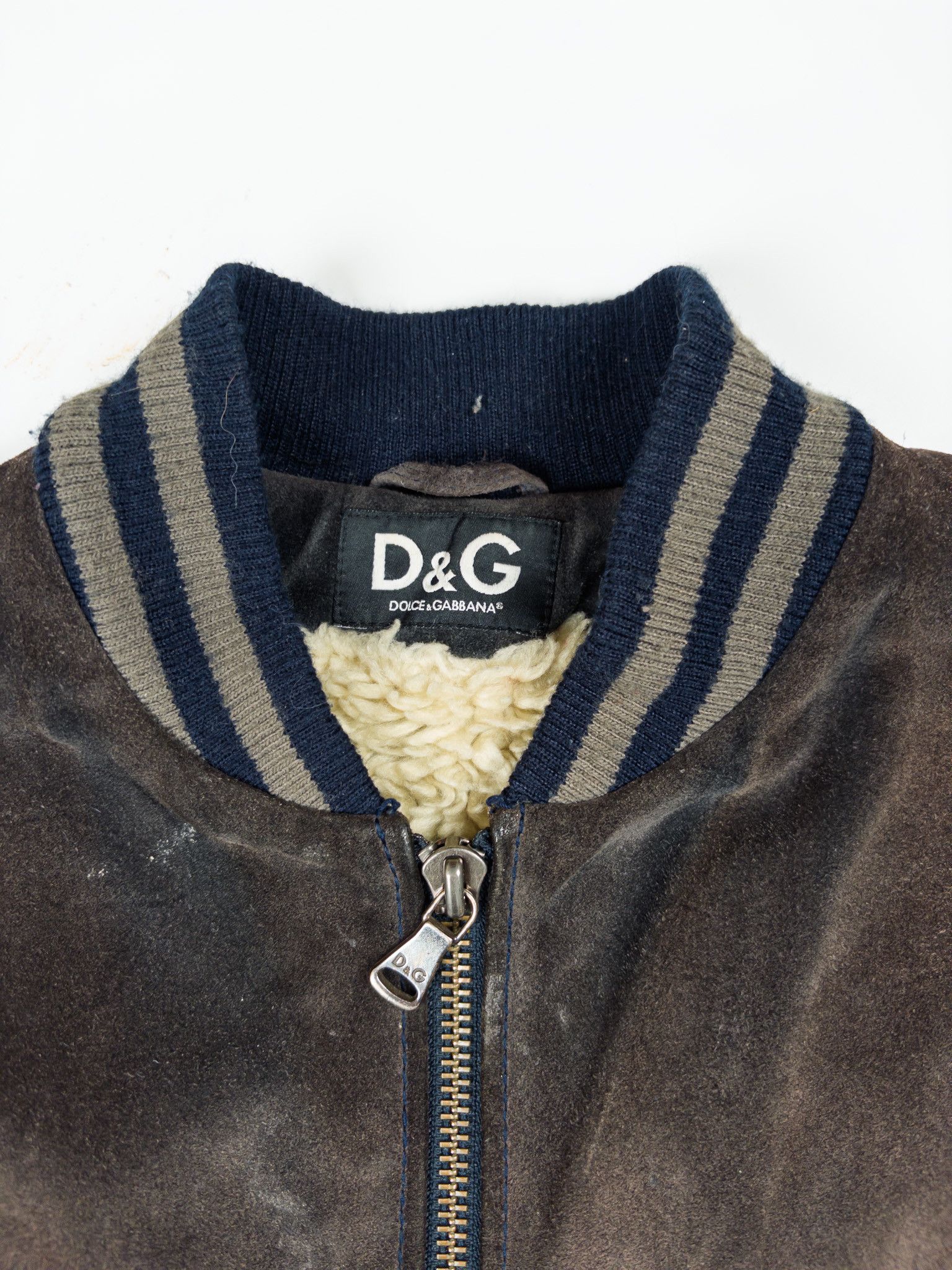 Dolce & Gabbana Dolce & Gabbana D&G Leather Suede Bomber Size US M / EU 48-50 / 2 - 4 Thumbnail