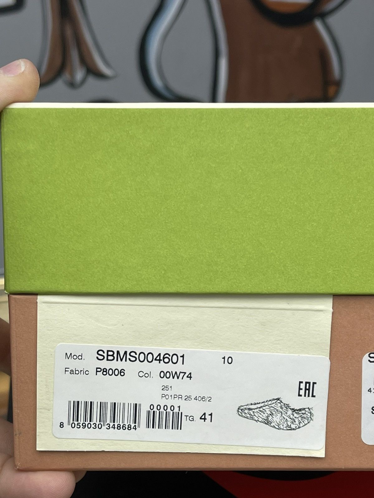 Marni Size 8US/41EU - Marni Fussbett Sabot 'Soft Beige' Size US 8 / EU 41 - 13 Thumbnail