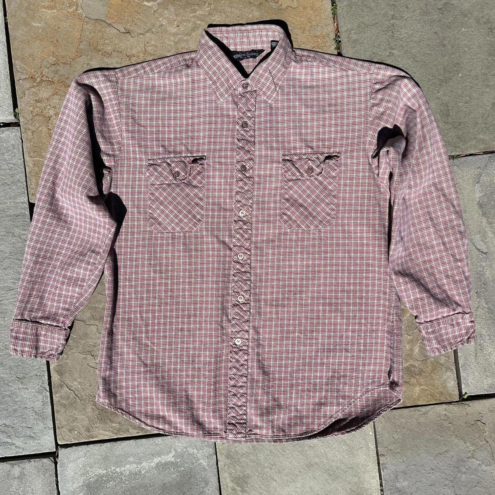 Northwest Territory Vintage 90s Houndstooth Plaid Button Down Shirt Size US L / EU 52-54 / 3 - 1 Thumbnail