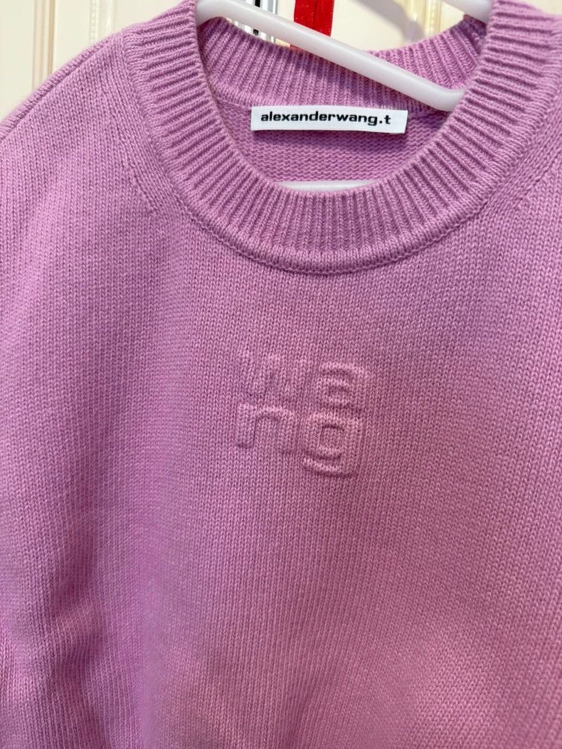 Alexander Wang Alexander Wang High Waist Short Sleeve Sweater- Size S / US 4 / IT 40 - 2 Thumbnail