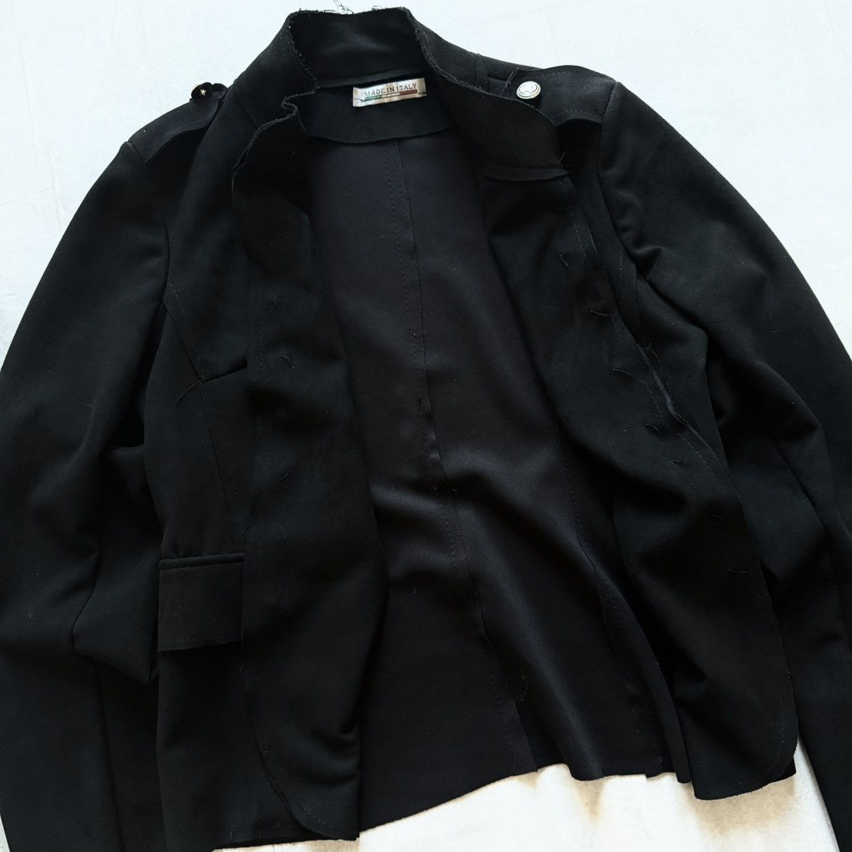 Hysteric Glamour × Undercover 00s Napoleon Military Jacket Punk Japan PPFM Balmain Vibe Size S / US 4 / IT 40 - 4 Thumbnail
