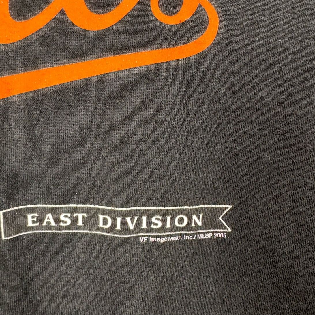 MLB × Vintage VTG Baltimore Orioles MLB T Shirt Mens Sz L Black 2005 Size US L / EU 52-54 / 3 - 6 Thumbnail