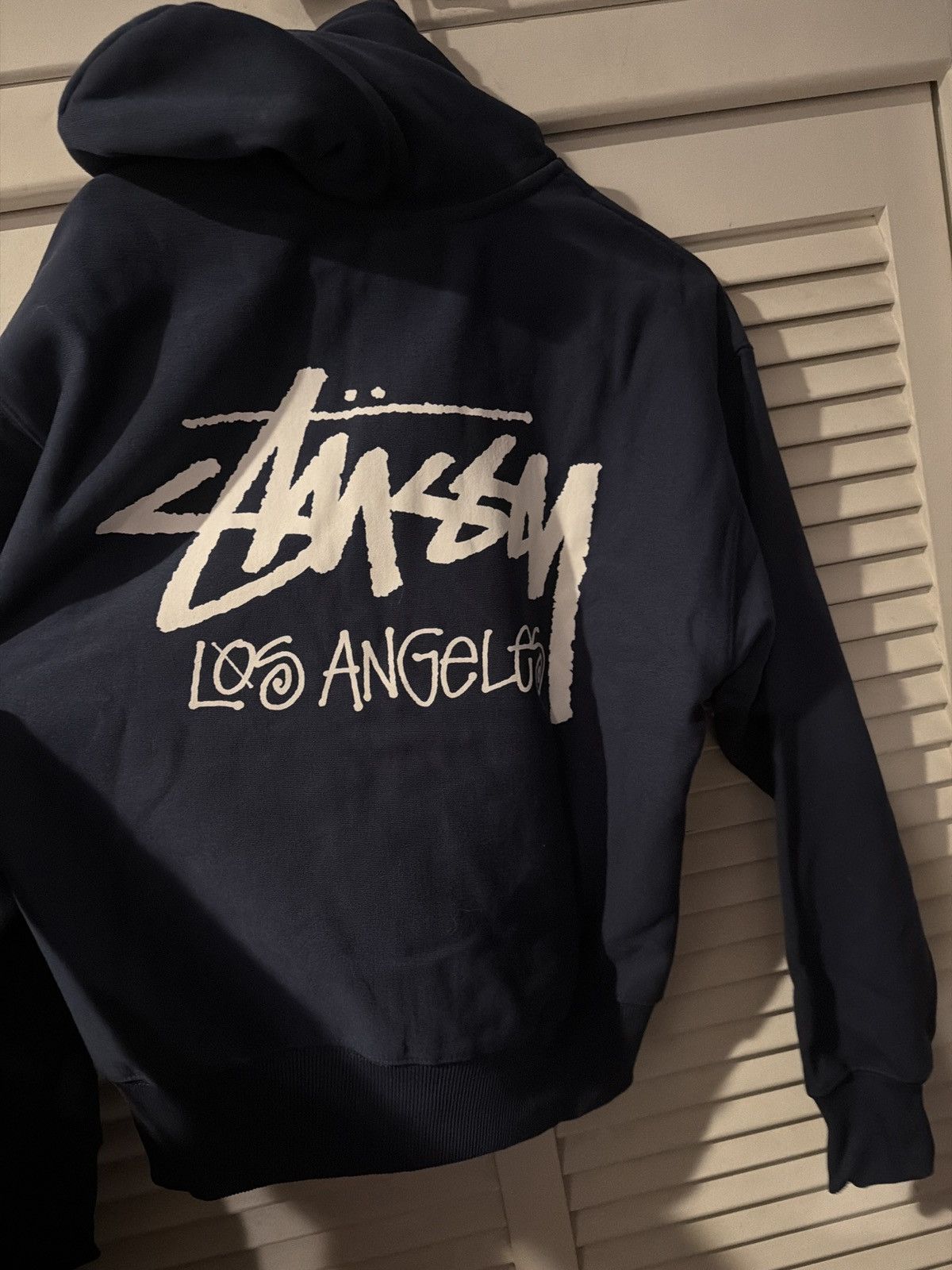 Stussy Stussy la los angeles chapter zip up hoodie navy small Size US S / EU 44-46 / 1 - 1 Thumbnail