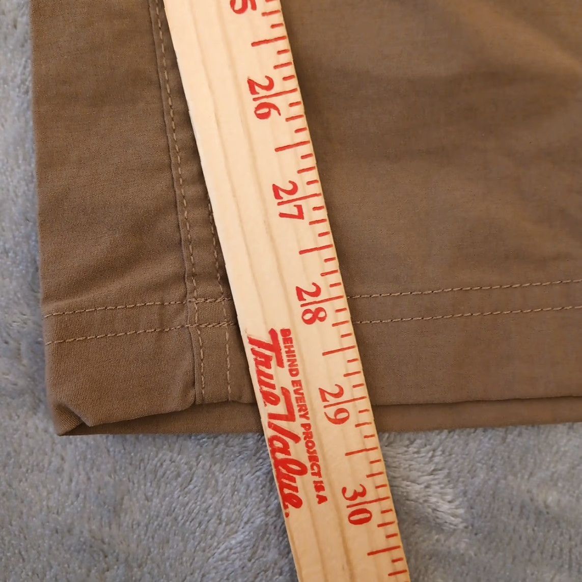 Vintage Duluth Pants Mens XL Brown Nylon Blend Elastic Waist Pockets 38x29 Casual Workwear Chino Cargo Straight Size US 36 / EU 52 - 5 Thumbnail