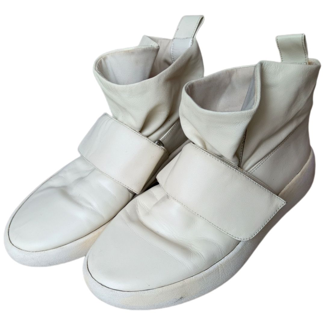 Issey Miyake × UNITED NUDE Issey Miyake x United Nude Flux White Leather Sneakers Size US 8 / IT 38 - 1 Thumbnail