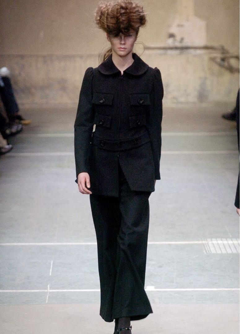 Yohji Yamamoto Yohji Yamamoto 2005AW wool Jacket Size L / US 10 / IT 46 - 8 Thumbnail
