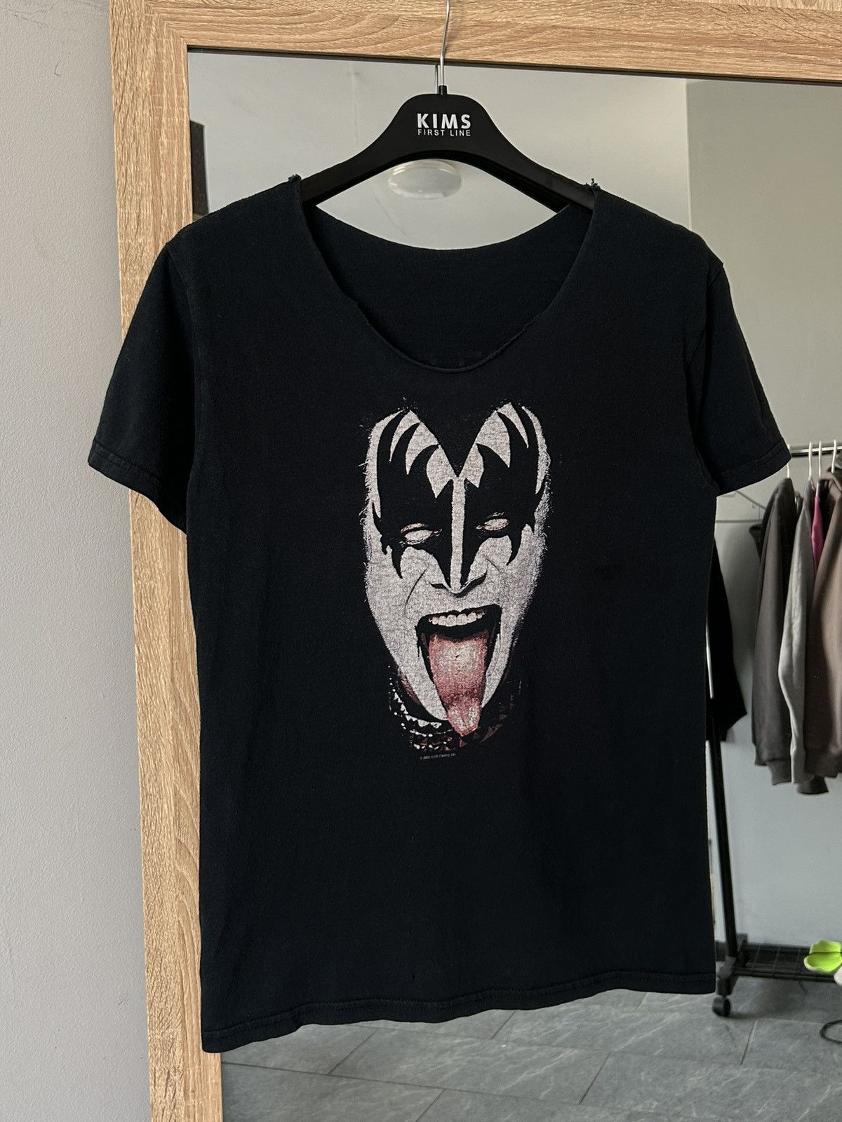 Band Tees Vintage tee shirt Kiss tour rock Band Big logo 2002 rare Size US S / EU 44-46 / 1 - 9 Thumbnail