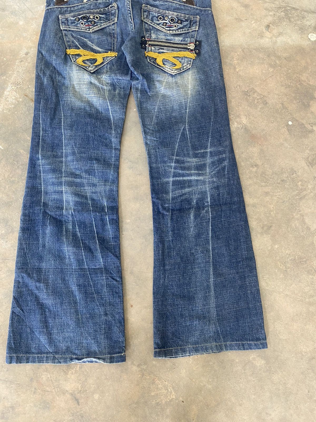 Hysteric Glamour Sick☠️ Red Pepper Flare Jeans Punk Grunge Lgb Size US 30 / EU 46 - 10 Thumbnail