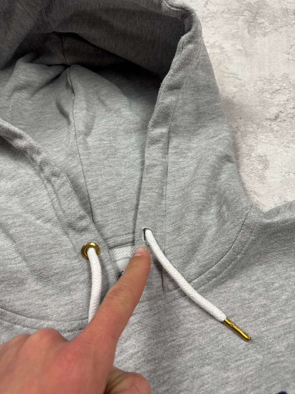 Karl Kani Vintage Y2K Karl Kani Gray Hoodie Big Embroidered Logo Size US M / EU 48-50 / 2 - 12 Thumbnail