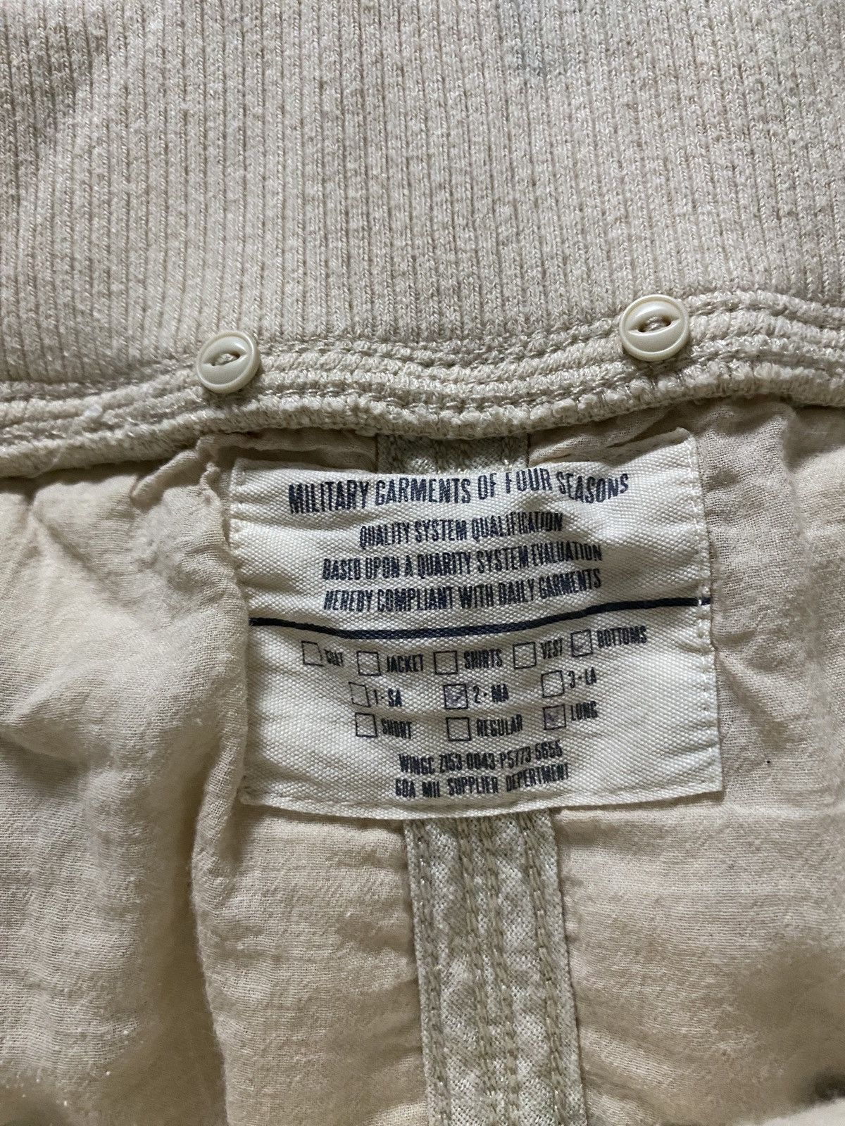 GOA 2000's G.O.A Military Gimmick 3D Multipocket Skirt Size 30" / US 8 / IT 44 - 10 Thumbnail