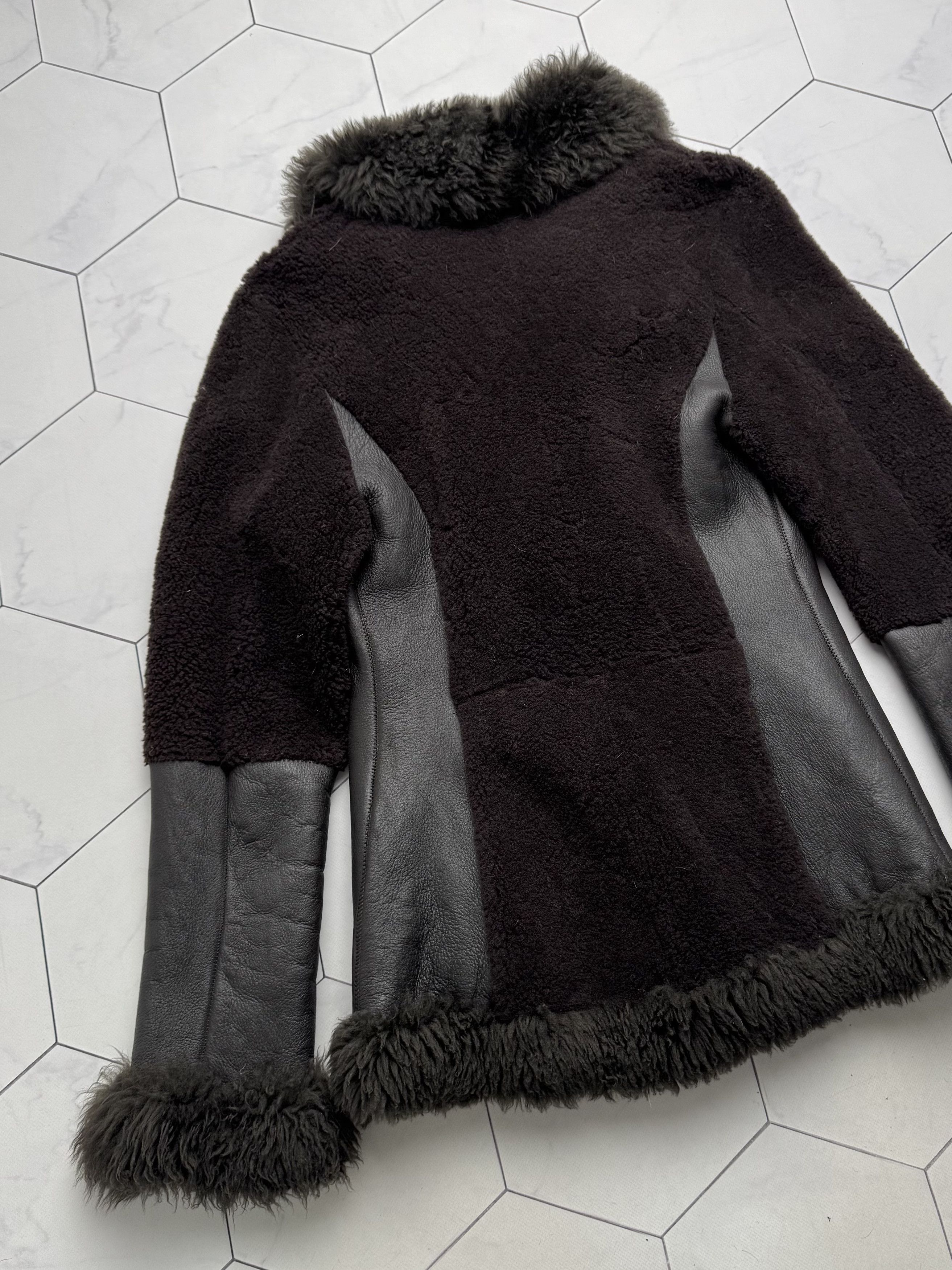 Japanese Brand Vintage Real Sheepskin Jacket (B550)E2D15 Size XS / US 0-2 / IT 36-38 - 8 Thumbnail