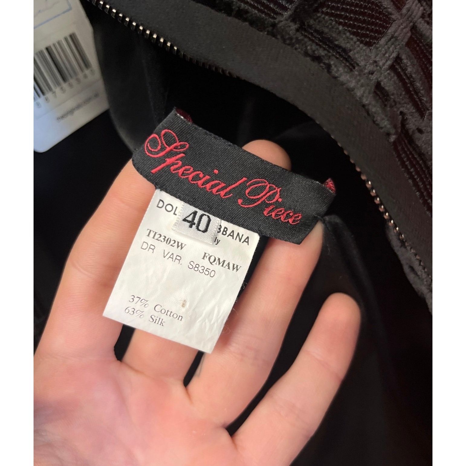 Dolce & Gabbana NWOT Stunning Dolce & Gabbana Black Silk Fitted Jacket Sz.40 Size S / US 4 / IT 40 - 6 Thumbnail