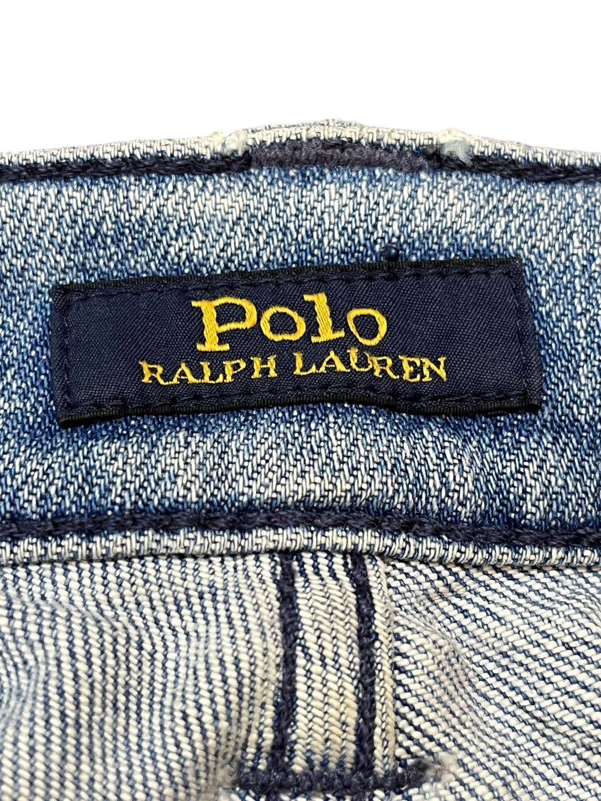 Polo Ralph Lauren × RRL Ralph Lauren × Ralph Lauren Vintage Polo Ralph Lauren Flare Mural Denim Size US 28 / EU 44 - 6 Thumbnail