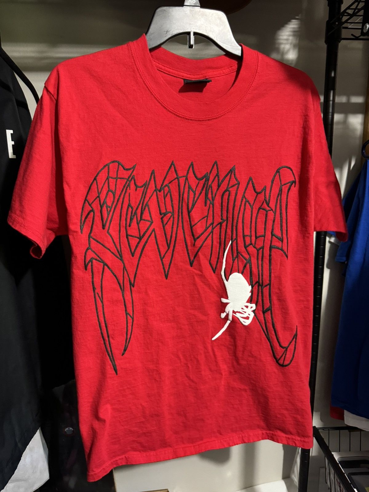 Revenge Revenge Spider Tee Red M Size US M / EU 48-50 / 2 - 1 Thumbnail
