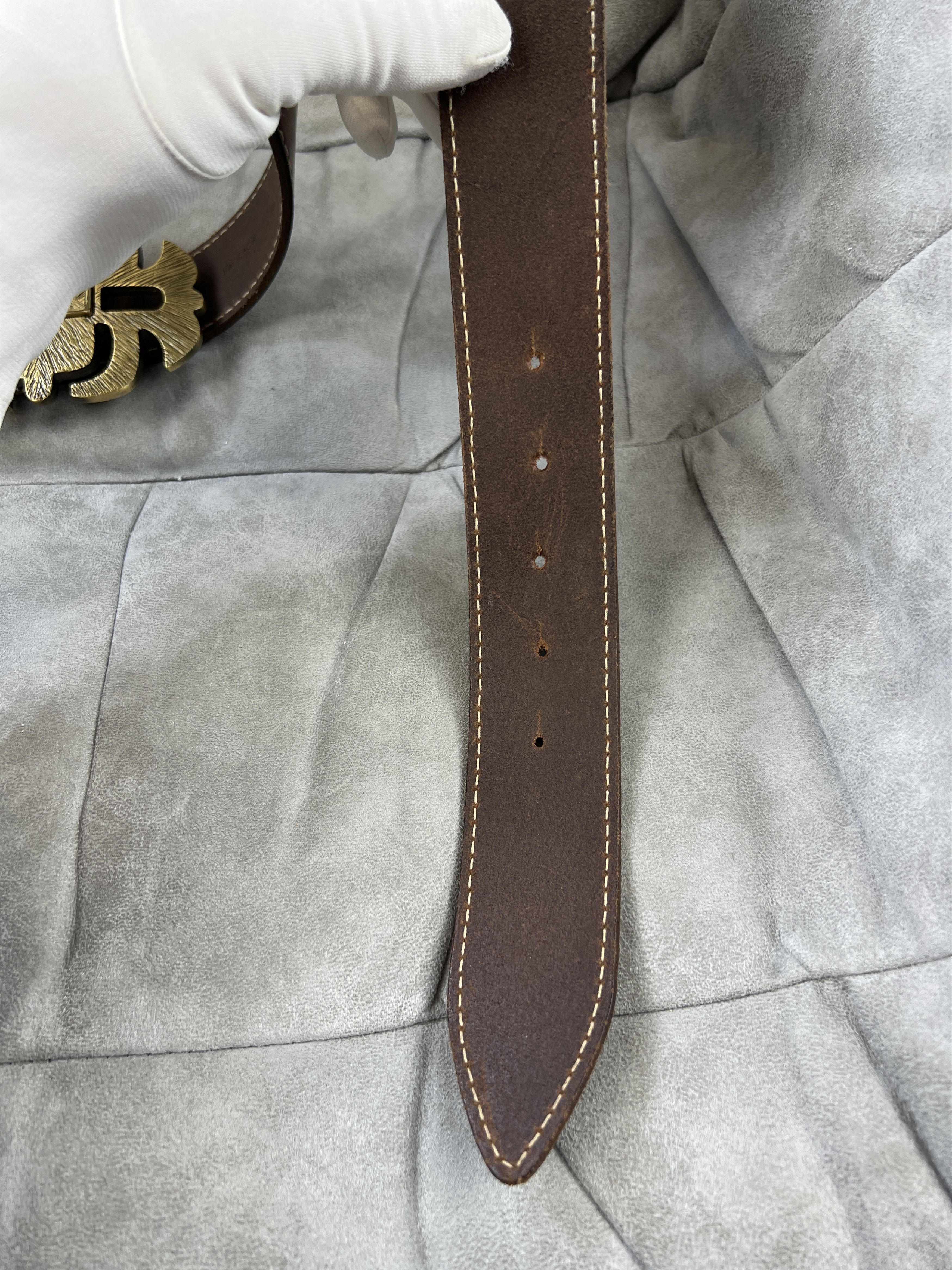 Dolce & Gabbana Vintage Dolce Gabbana Runaway Big DG Logo Buckle Size ONE SIZE - 10 Thumbnail