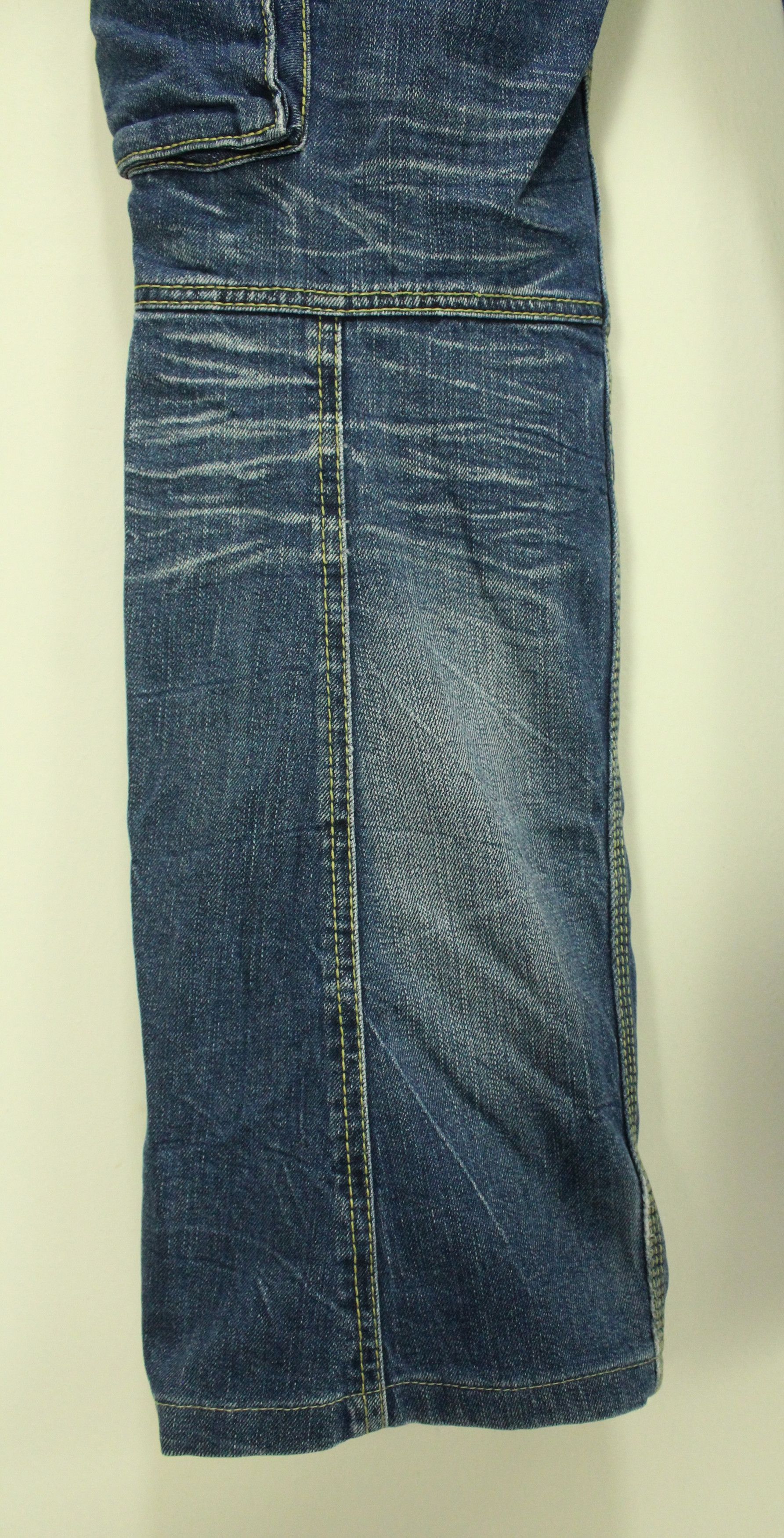 If Six Was Nine SICK 🔥 13 Pockets NICOLE CLUB FOR MEN Denim Stretchy Size US 33 - 16 Thumbnail