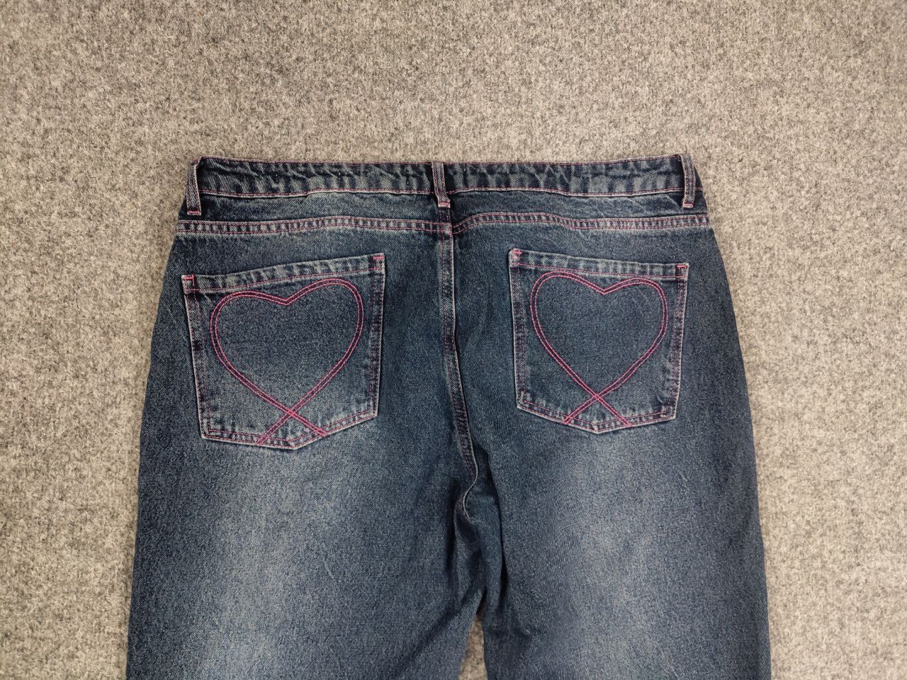 If Six Was Nine VTG Y2K Hysteric Glamour Style Baggy Flared Jeans low rise Size US 34 / EU 50 - 10 Thumbnail