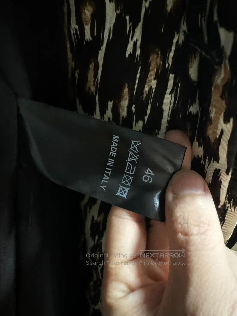 Raf Simons Raf Simons 19FW David Lynch Movie Blue Velvet Leopard coat Size US S / EU 44-46 / 1 - 9 Thumbnail