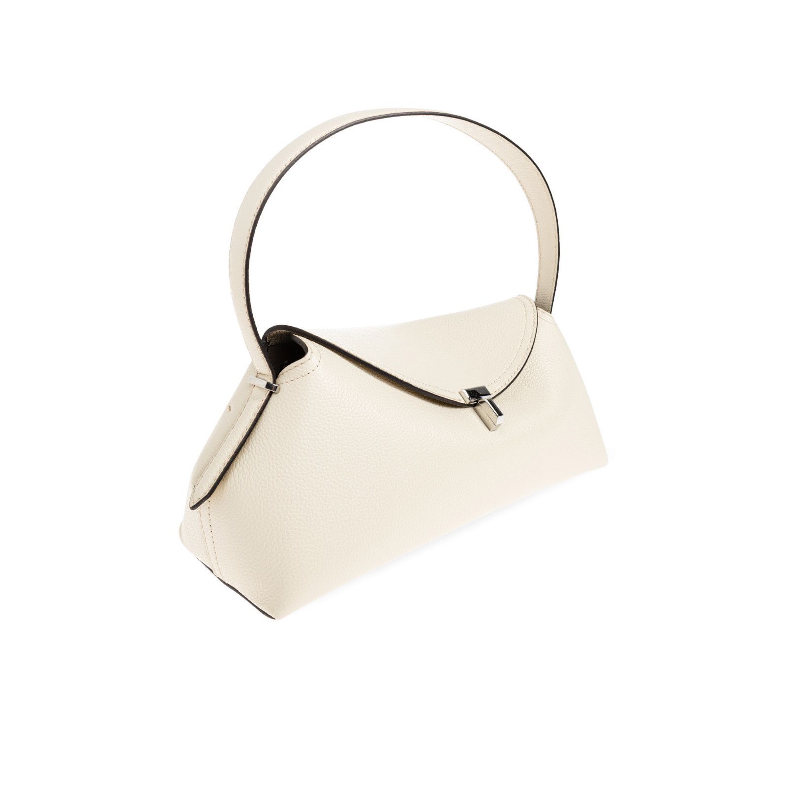 Toteme TOTEME T-lock White Leather Top Handle Bag New & Authentic Size ONE SIZE - 3 Thumbnail