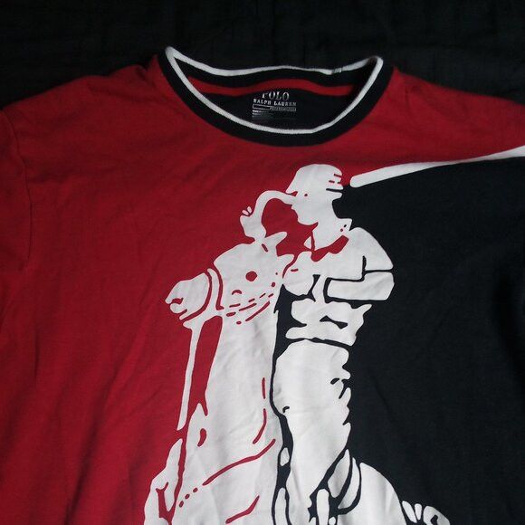 Polo Ralph Lauren Polo Ralph Lauren Big Pony Rider Crewneck Sweatshirt Size US M / EU 48-50 / 2 - 1 Thumbnail