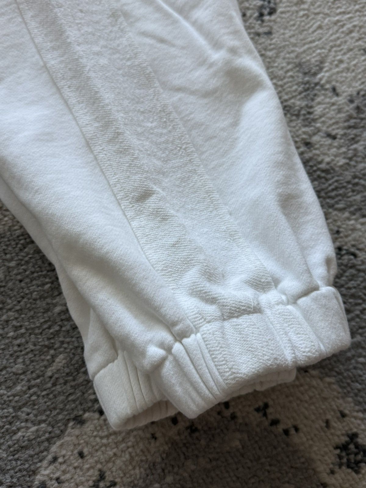 non Cozy White Jogger Pants ANTS Size 30" / US 8 / IT 44 - 5 Thumbnail