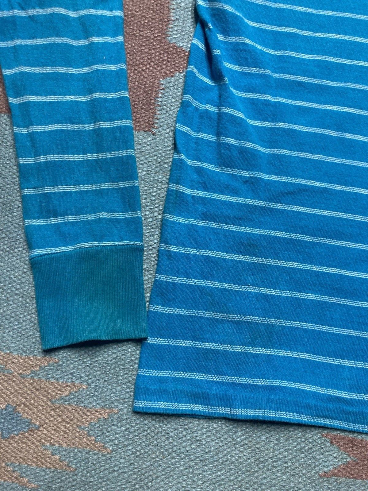 Sears × Vintage 1960s long sleeve t shirt striped sears distress men’s small Size US S / EU 44-46 / 1 - 9 Thumbnail