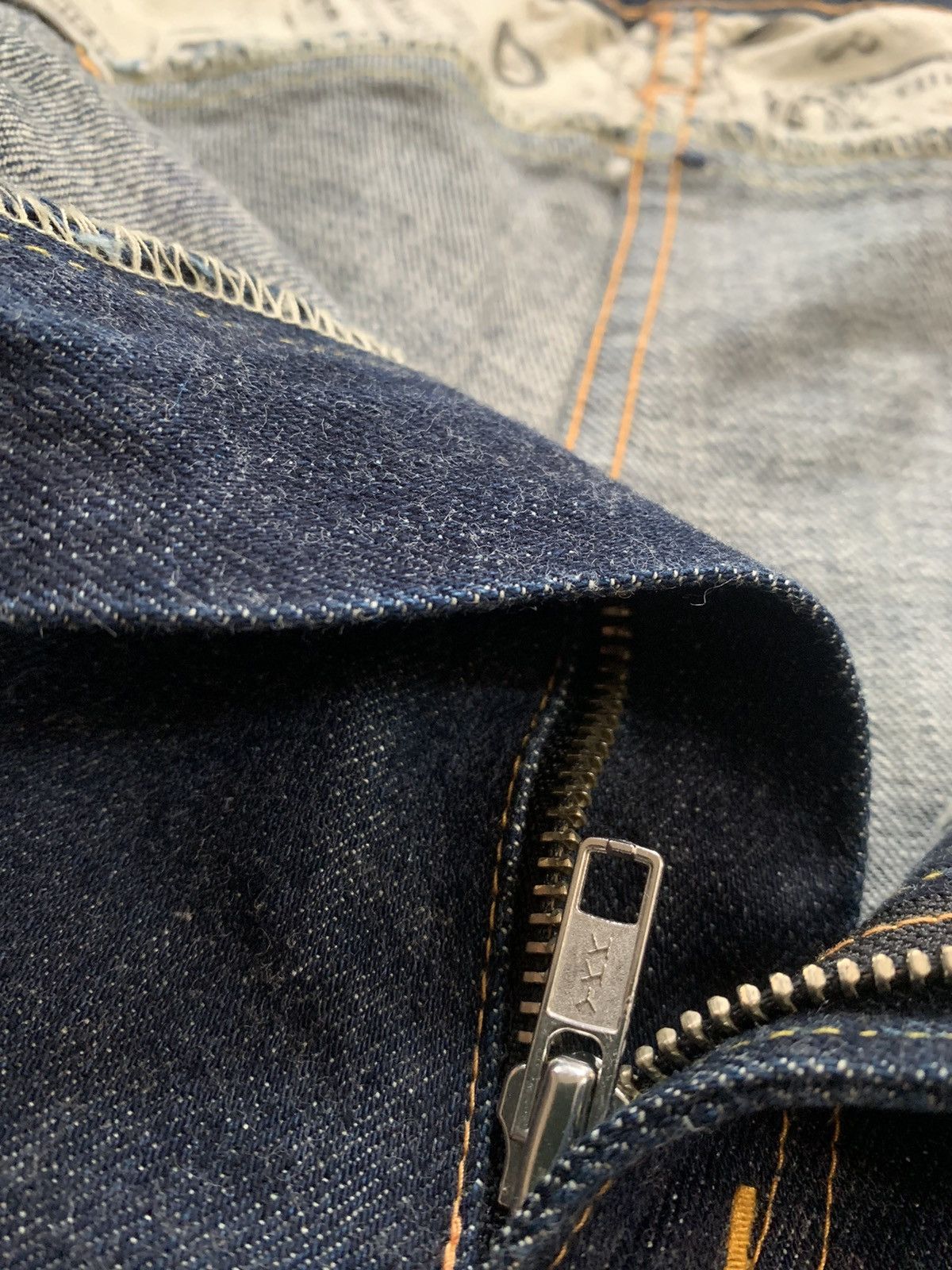 Japanese Brand × Vintage SELVEDGE SUMO EMBEROIDED JEANS Size US 32 / EU 48 - 12 Thumbnail