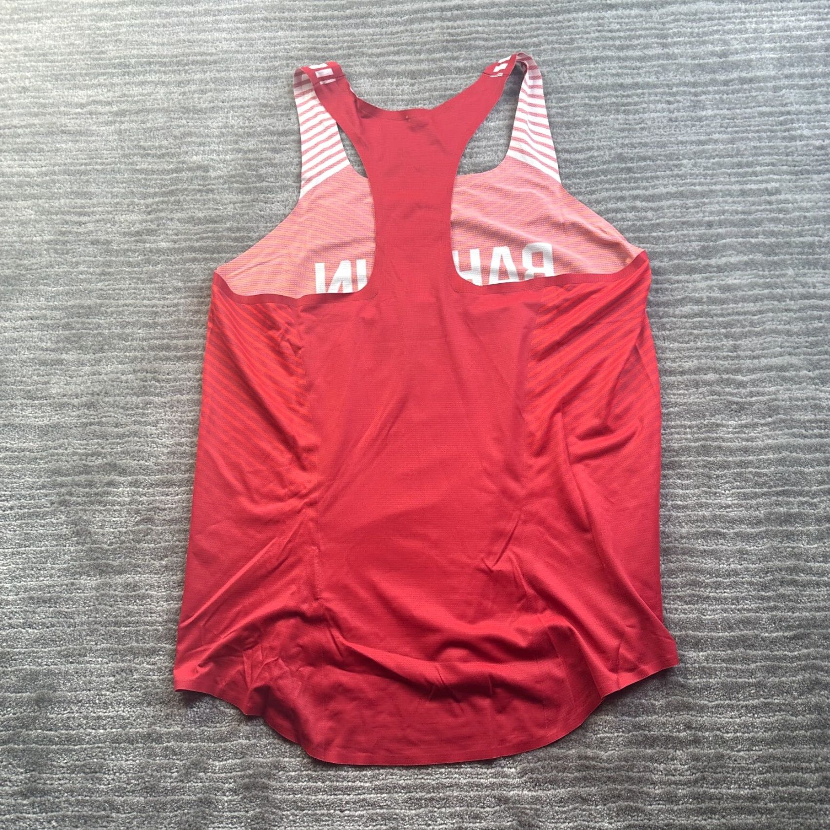 Nike Nike Pro Elite Singlet Track & Field Bahrain Official Small Red Womens Size S / US 4 / IT 40 - 2 Thumbnail