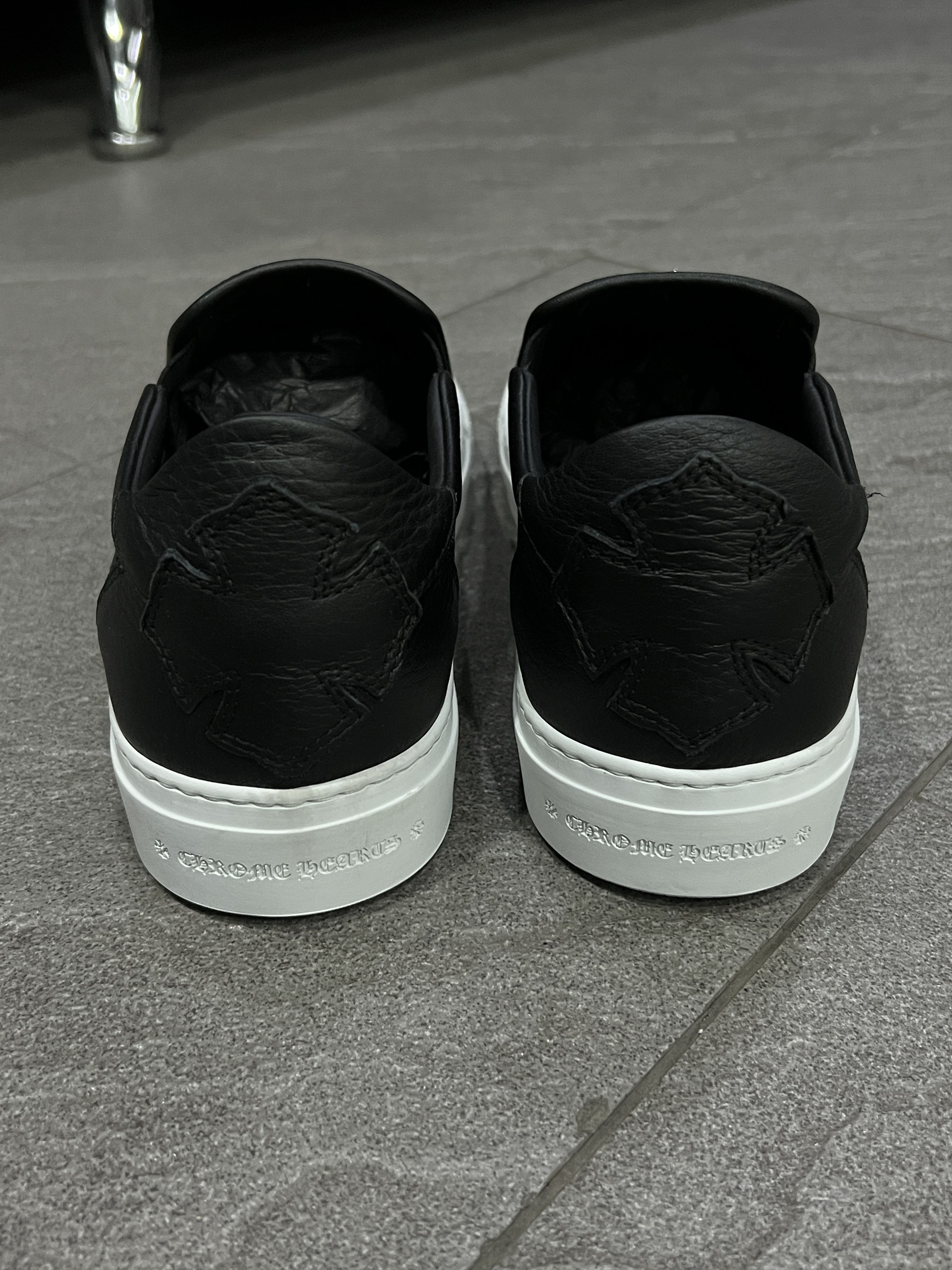 Chrome Hearts Chrome Hearts Dagger Slip On Sneakers Black 41 Size US 8 / EU 41 - 8 Thumbnail